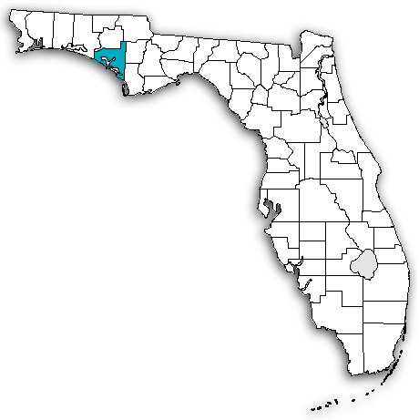 Bay County on map