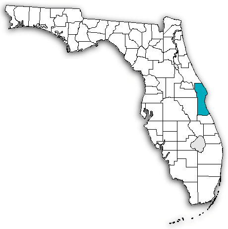 Brevard County on map
