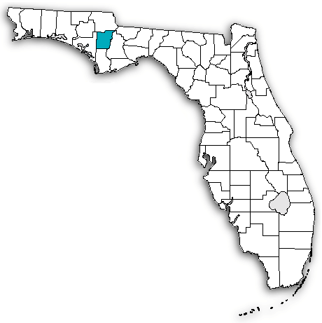 Calhoun County on map