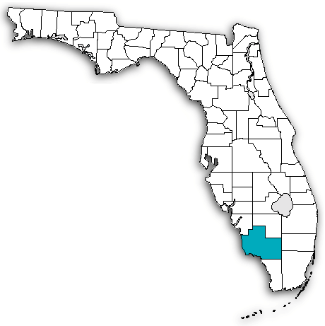 Collier County on map