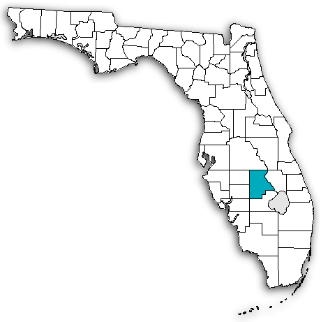 Highlands County on map