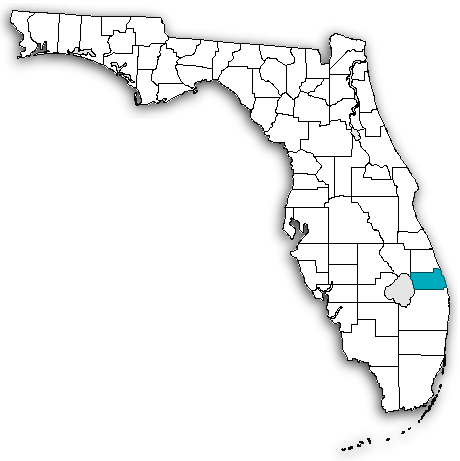 Martin County on map