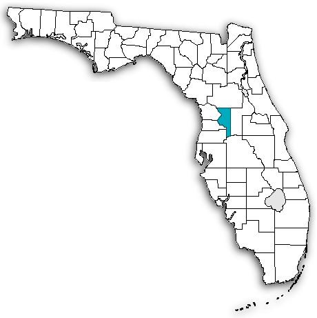 Sumter County on map
