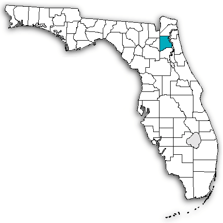 Clay County on map