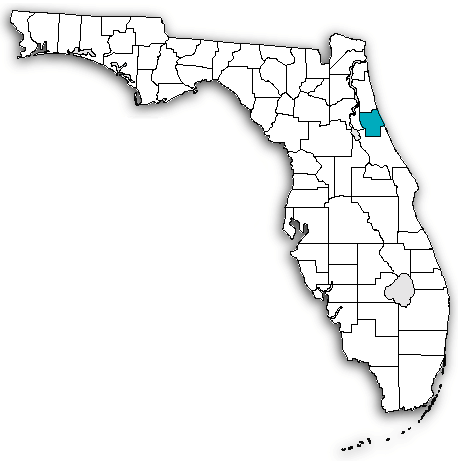 Flagler County on map