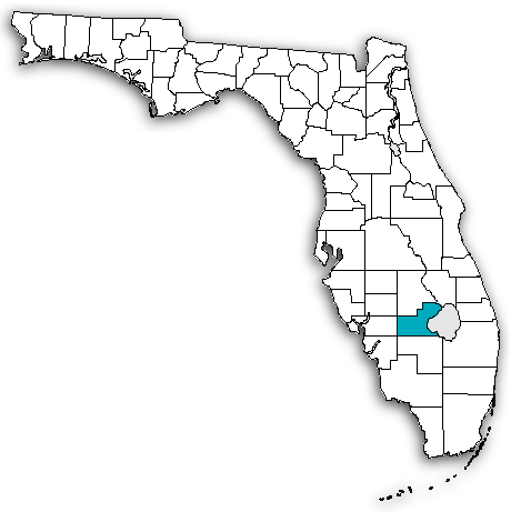 Glades County on map