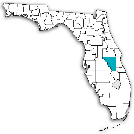 Osceola County on map
