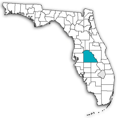 Polk County on map