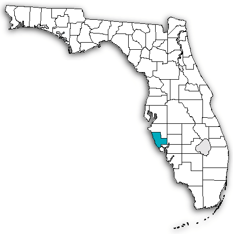 Sarasota County on map