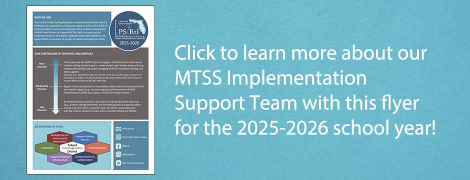 2025-2026 PS/RtI Flyer